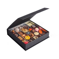 Vente en gros à bon prix de boîtes en carton rigides imprimées avec logo personnalisé pliables avec aimant boîte à truffes en chocolat