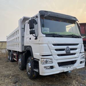 Sinotruk Howo T7H 8x4 nouveau camion léger à carburant diesel 12 roues tracteur à benne basculante avec direction à droite - Product Image 3