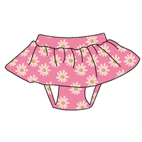 Nouvelle jupe courte pour filles avec culotte, impression personnalisée multi-usage, danse de ballet, jupes pour enfants, bébés