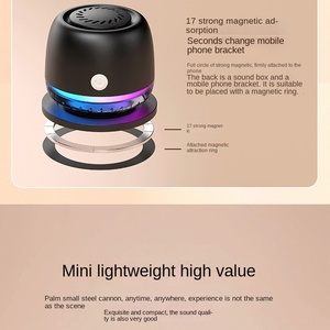 Rambotech <span class=keywords><strong>2025</strong></span> Nhà Máy Mô Hình Tư Nhân Túi Khí Từ Âm Thanh Loa Ipx6 TWS Ánh Sáng Đầy Màu Sắc Cuộc Gọi Bằng Giọng Nói <span class=keywords><strong>Bluetooth</strong></span> Loa M99 - Product Image 6