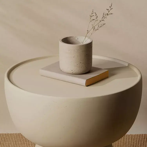 Newstar thiết kế hiện đại travertine bảng ý đồ nội thất nhà Vòng bảng bên sang trọng Đá Cẩm Thạch Bàn cà phê - Product Image 4