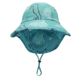 Protezione solare cappello per bambini a tesa larga cappello da gioco estivo cappello da bambino con cinturino per il mento - Product Image 2