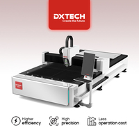 Équipement de fibre optique Dxtech 3015, découpeuse laser CNC, machine de découpe laser à fibre de carbone pour tôles en acier inoxydable