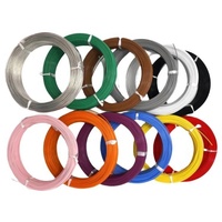 Fil FEP PFA PTFE plaqué étain/argent, résistant aux hautes températures, 0.5/0.75/1/1.5/2, bobine de détection de terre FF46-1 FF46-2