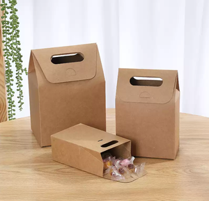 Đảng ủng hộ điều trị hộp giấy Hộp quà tặng có thể gập lại tùy chỉnh kích thước Matt cán thực phẩm dùng một lần lớp đám cưới sinh nhật tốt nghiệp - Product Image 3