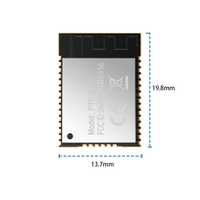 Modul BLE Hemat Energi Nordic nRF52840 46 GPIOs Antena PCB