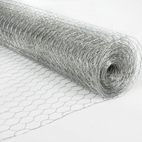 Rouleau de grillage hexagonal galvanisé pour clôture de poulailler