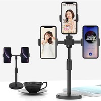 Fabricant chinois : Kit d'éclairage annulaire LED pour téléphone, à 2 ou 3 angles, avec support de bureau, pour diffusion en direct et photographie de beauté