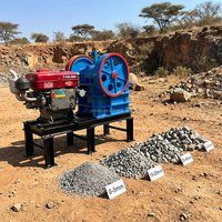 Concasseur de roche diesel portable |   Aucune électricité nécessaire |   Prix d'usine pour l'Afrique