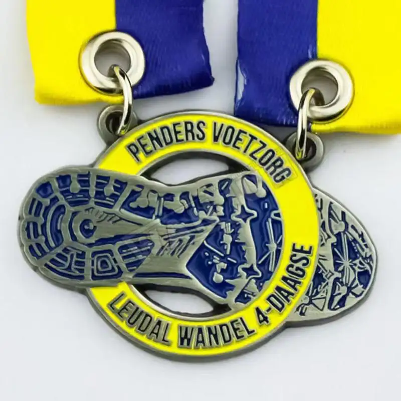 Сделано в Китае на заказ Китай индивидуальный литейные металлические медали марафона Изготовленный На Заказ 10k античная бронза бег медали