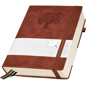 Wholesale Thick <b>A5</b> Leather Hardcover Notebook Thread Sewing Binding Wide Ruled Planner with Pen Classic Writing Journal <b>Diary</b> - Product Image 1
