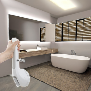 Barre d'appui murale moderne Hongdec pour salle de bain, poignée de sécurité amovible à ventouse, 60 cm, en ABS, garantie 1 an - Product Image 2