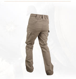 <span class=keywords><strong>Pantaloni</strong></span> da allenamento all'aperto in cotone kaki IX9 City <span class=keywords><strong>pantaloni</strong></span> tattici - Product Image 2