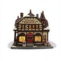 Décoration de Noël en céramique peinte à la main de qualité export pour l'architecture européenne et les paysages domestiques – Commerce extérieur