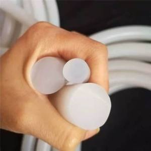 Barra de goma de silicona Varilla de gel de sílice Cuerda de silicona sólida redonda Varilla de silicona en forma de O resistente a altas temperaturas - Product Image 5