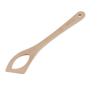 Strumento di cottura Premium cucchiaio di legno di faggio traforato Risiotto - Product Image 1