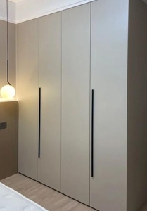 ตู้เสื้อผ้าแผงไม้ทันสมัยปรับแต่งได้ตามต้องการวัสดุอลูมิเนียมสำหรับห้องนอนโรงแรมห้องนั่งเล่นบ้านอพาร์ทเมนต์วิลล่าและโรงเรียน - Product Image 2