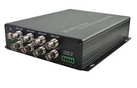 Transmetteur vidéo et données monofibre 20 km prenant en charge HD 3GSDI 1080P et le contrôle PTZ pour système de vidéosurveillance