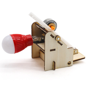 Kit de Ciencia de Madera para Generador de Energía Eólica, Manual de Ensamblaje, Juguete Educativo para Niños de 7 a 9 Años, Modelo de Aprendizaje STEM - Product Image 1