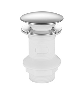 <span class=keywords><strong>Válvula</strong></span> de Desagüe de Lavabo de Plástico de Alta Calidad, Resistente, con Sistema de Clic Clac, Color Blanco, para Hotel y Hogar - Product Image 1