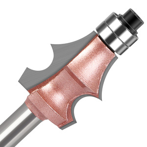 Vástago redondo de 1/4 pulgadas y 6mm, 2 flautas, brocas de enrutador de línea, herramienta de carpintería - Product Image 2