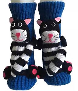 Femme Femme Femme Femme Fille Nouveauté Animal Hibou Éléphant Licorne Full Body 3D Intérieur Sol Salon Antidérapant Maison Chaussons Chaussettes - Product Image 2