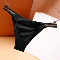 2 Pcs) Ice Silk New-Designed Tanga Hipster Panty Thong