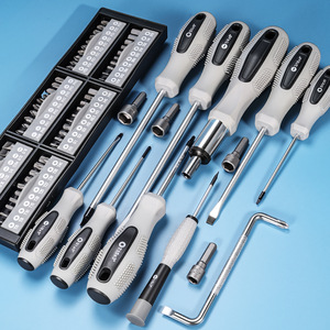 Industrial Grade Multi-bit <b>Screwdriver</b> <b>Set</b> 80-100 Pcs With Interchangeable Bits And Anti-slip Handle For Home Use - Product Image 1