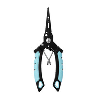 Pince de pêche multifonction en acier inoxydable, pince à bec effilé pour leurres VKTK263, accessoires de pêche