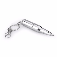 Clé USB 2.0 en métal étanche avec logo personnalisé, cadeau promotionnel, 8 Go à 64 Go, conservation des données pendant 10 ans