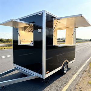 Food Truck, Remolque <span class=keywords><strong>de</strong></span> Comida Comercial, Carrito <span class=keywords><strong>de</strong></span> Comida Rápida, Helados, Bebidas, Dulces, Postres, Café, Terraza, Área <span class=keywords><strong>de</strong></span> Descanso - Product Image 3