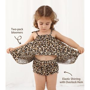 Pantalones Cortos Personalizados para Niñas Pequeñas de 3 a 24 Meses, con Estampado Animal, de Fibra de Bambú, Suaves y Fáciles de Poner, para Uso Diario - Product Image 5