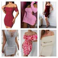 Liquidation de vêtements d'occasion pour femmes à bas prix : lots mixtes et emballages en vrac de robes neuves