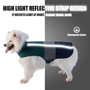 Ropa <span class=keywords><strong>de</strong></span> Invierno para Perros Grandes, Abrigo Grueso y Cálido <span class=keywords><strong>de</strong></span> Poliéster, Estilo Casual para Golden Retriever/Samoiyed/Border <span class=keywords><strong>Collie</strong></span>, Perros Medianos-Grandes - Product Image 4