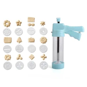 Prezzo di fabbrica Food Grade Biscuit Maker Tools Cookie Press Mold Cookie Decorating Cream Gun