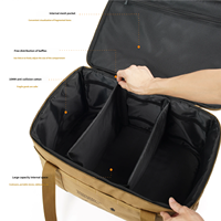 Sac isotherme de pique-nique personnalisé avec logo, 36L, grand, imperméable, en Oxford, réutilisable, pour le camping, la randonnée, la cuisine, le rangement