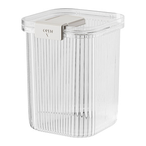 Rice Storage Container 5L6L Flip Top Airtight Sealed Moisture Proof Rectangle Food Grade - Product Image 1