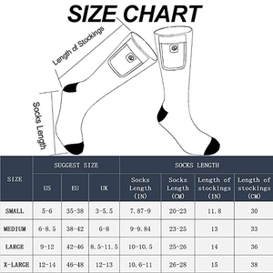 Workpro — chaussettes <span class=keywords><strong>chauffantes</strong></span> auto-<span class=keywords><strong>chauffantes</strong></span>, socquettes thermiques, batterie Rechargeable, pour l'hiver - Product Image 6