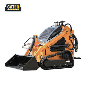 Minicargadora con Motor Diésel Fabricada en China, Modelo <span class=keywords><strong>CA</strong></span>-T460, Color Amarillo/Personalizado, Fuerza de Elevación de 4.5KN, Alcance de Trabajo de 2400mm - Product Image 1