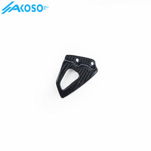 AKOSO 100% 3K moto en fibre de carbone avant talon garde repose-pieds plaque de montage pour BMW R NineT brouilleur pur urbain GS 2014-2022 - Product Image 5