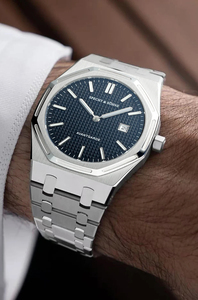 Japan VX3K Quarz-Armbanduhr für Herren, leuchtendes Saphirglas, ultradünne Edelstahl-Saphirglas-Uhr - Product Image 4