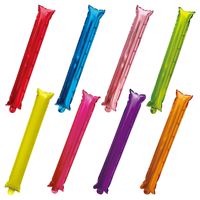 Bâtons gonflables de supporter, bâtons de bruit, accessoires sonores pour événements sportifs, concerts, fêtes, en PE, type ballon