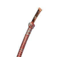 Alambre Litz de Alta Frecuencia 100/0.1mm 250/38AWG, Alambre de Cobre Esmaltado para Bobinado de Transformadores con Recubrimiento de Película de PI