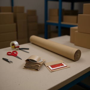 Sac de protection en carton durable 90*5 m avec matériau amortissant - Product Image 3