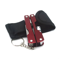 Outil multifonction portable en acier inoxydable avec pince, lampe de poche, mini-outil de découpe, DIY, OEM personnalisé, haute qualité
