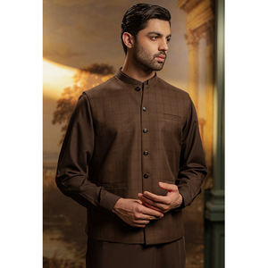 Produit le plus populaire Conception personnalisée Gilet de mariage pour hommes Gilet pour hommes confortable et respirant pour vêtements de cérémonie - Product Image 3