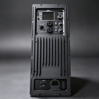 Modul Amplifier Daya Digital Kelas D Mellisong Professional DSP 500+100W 2-Saluran Bersertifikasi CE Material Aluminium Digital