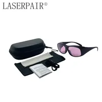 Lunettes de protection laser Alexandrite Diode 755nm 808nm pour les procédures d'épilation et de détatouage