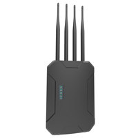 Routeur sans fil double bande 5G 1800M Wi-Fi 6 avec ports Gigabit, routeur Wi-Fi domestique haute vitesse traversant les murs pour fibre optique