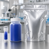 Poudre lyophilisée GHK-Cu Bio99, tripeptide de cuivre-1, matière première cosmétique, pureté 99%, fournisseur en gros OEM, étiquette privée